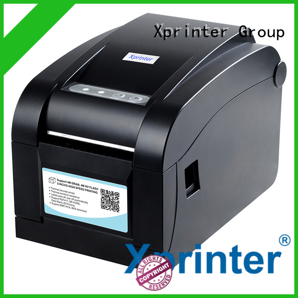 Xprinter de poche barcode label maker conception pour poste