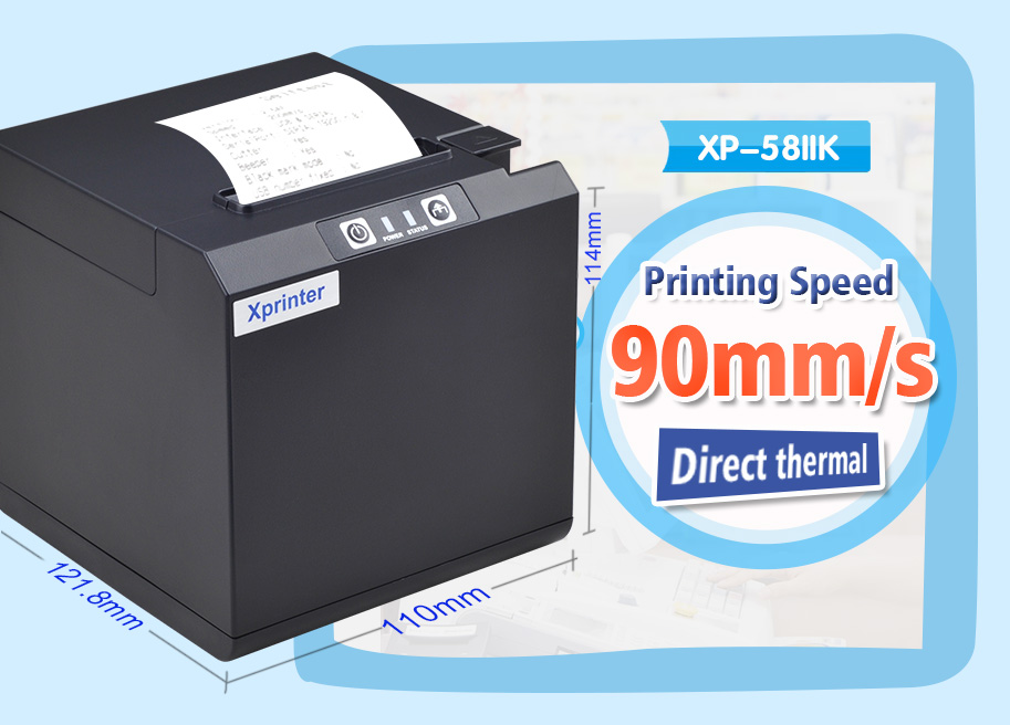 Xprinter easy to use pos 58 series printer driver factory price for shop-3