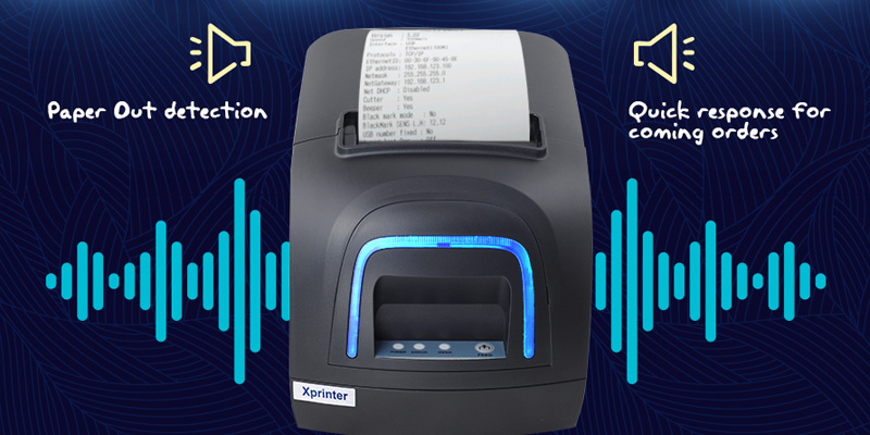 Xprinter multilingual mini receipt printer design for mall-1