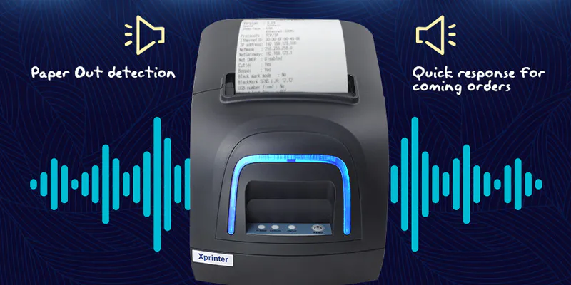 Xprinter standard square pos receipt printer factory for mall