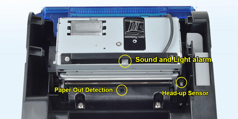 Xprinter lan square receipt printer design for retail