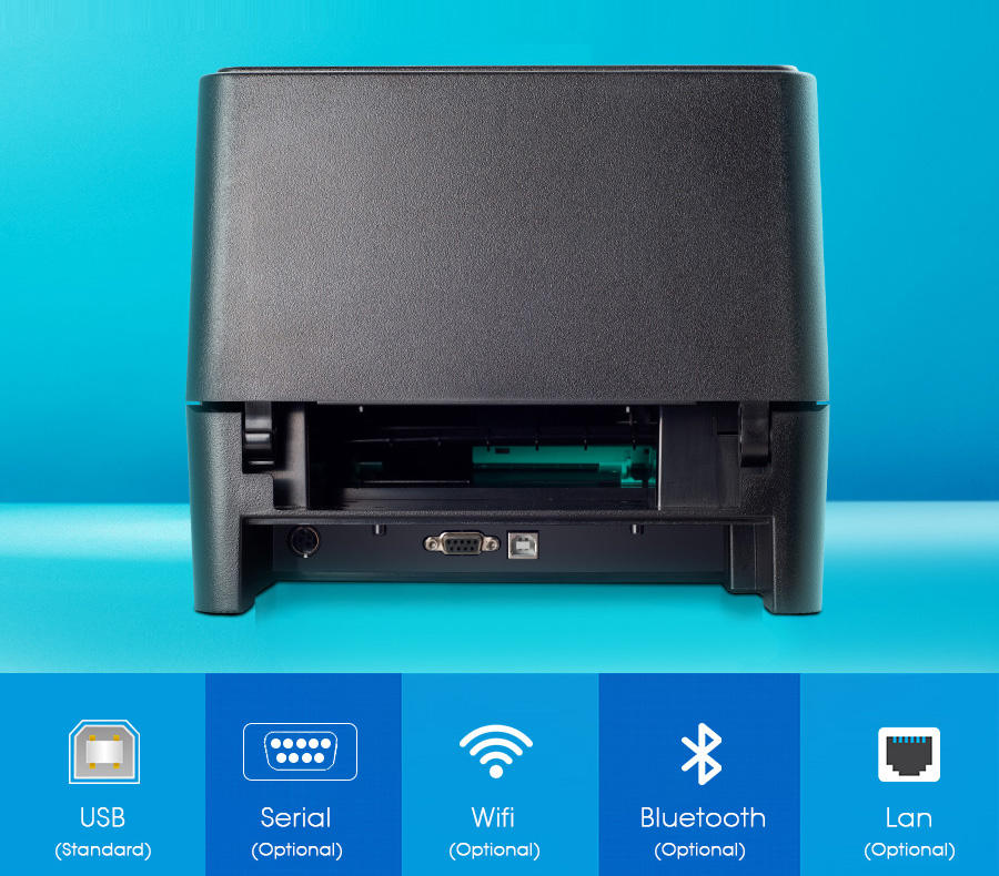 Xprinter large capacity best thermal transfer printer design for store