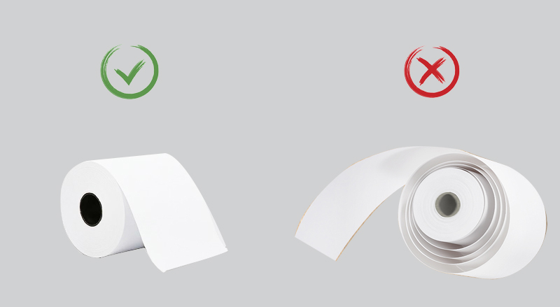 Steps To Install Thermal Paper Roll In Receipt Printer