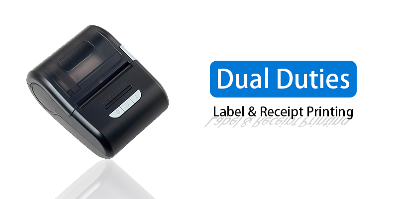 dual mode portable label printer manufacturer for retail-3