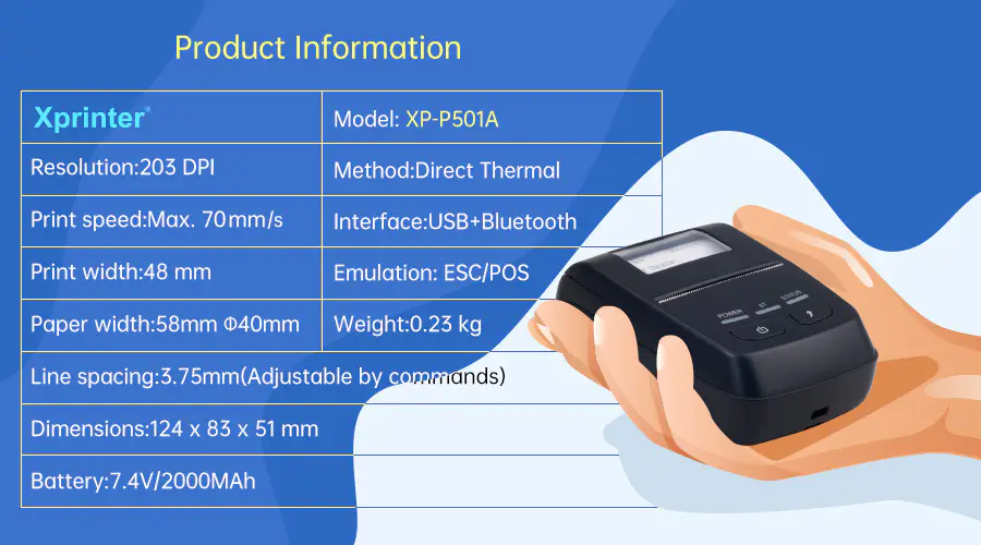 More Efficient 2-Inch Mobile Receipt Print Solution