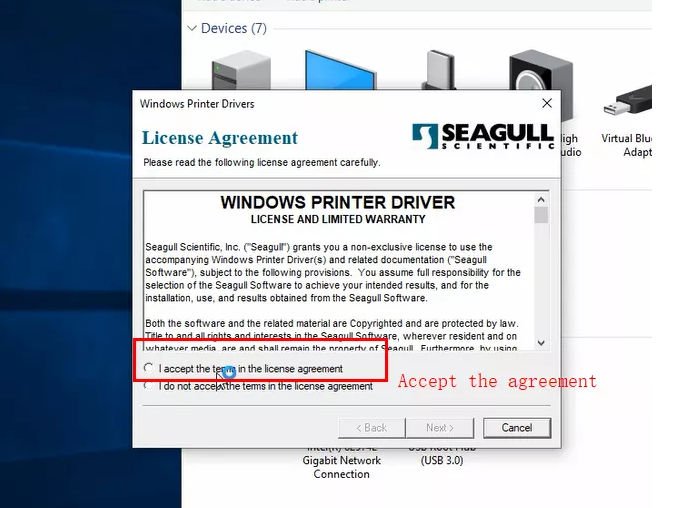 barcode label printer driver tutorial on Windows