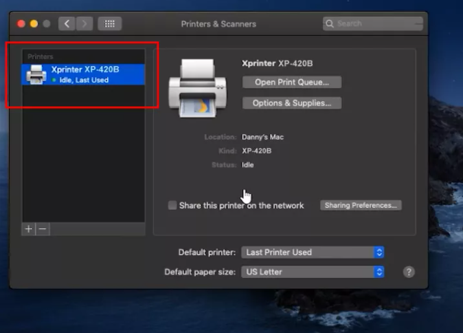 how to print labels on a mac computer