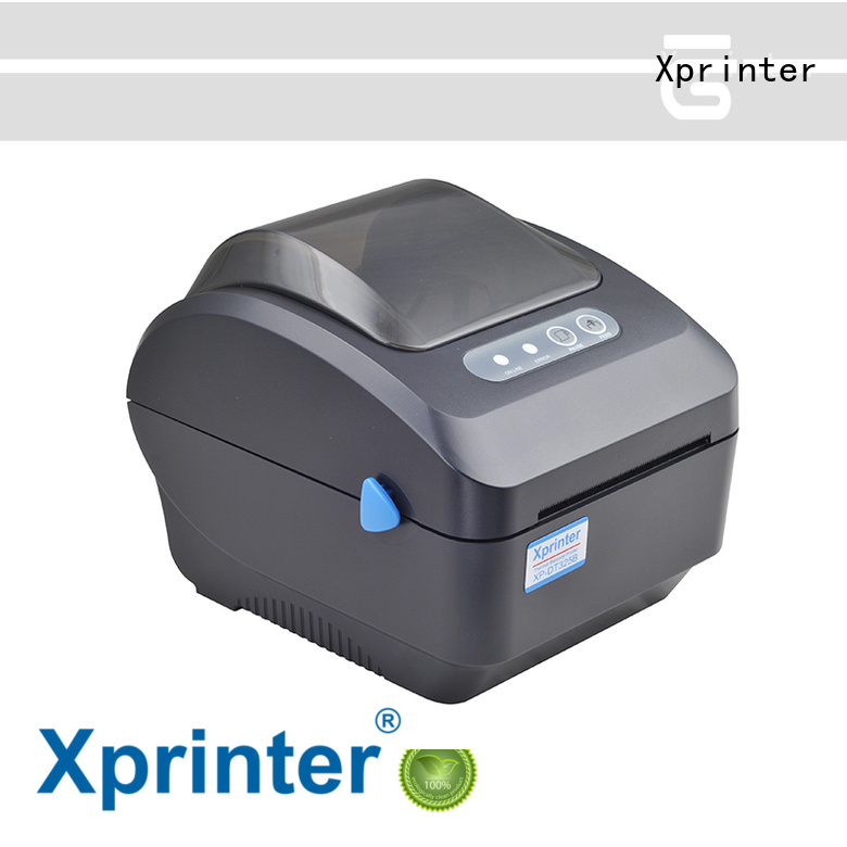 Xprinter impressora de etiquetas de código de barras de transferência térmica com bom preço para cuidados médicos