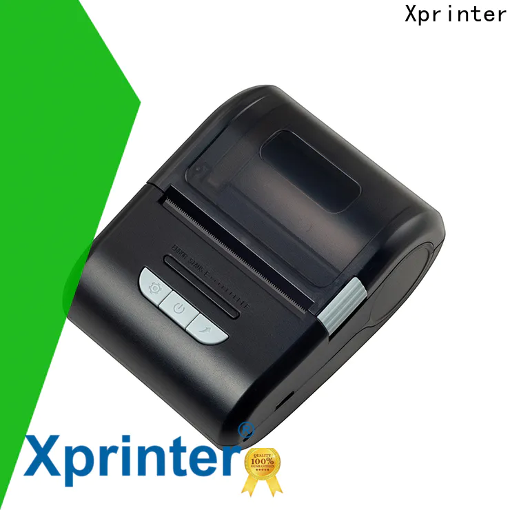 Xprinter portable bluetooth label printer from China for mall