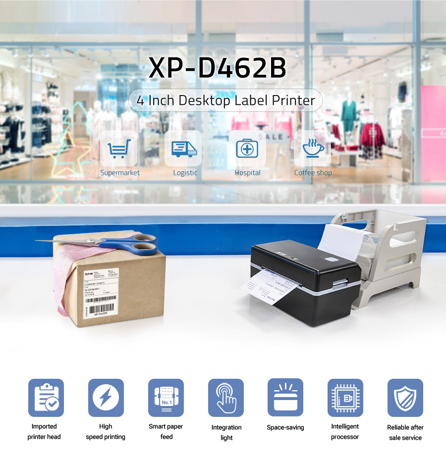 Xprinter portable barcode label printer from China for store-1