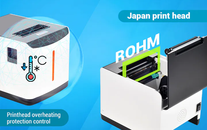 Xprinter quality retail receipt printer from China for medical care