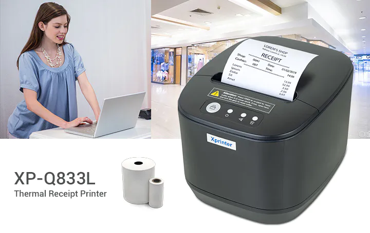 Xprinter traditional square receipt printer factory for store