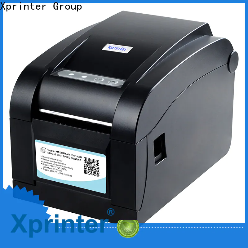 Xprinter bluetooth barcode label printer design for supermarket