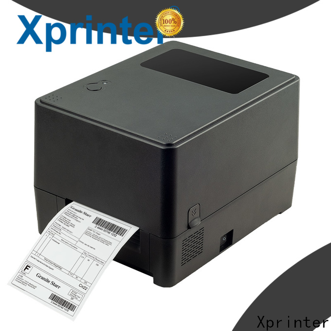 Xprinter portable thermal barcode label printer design for tax