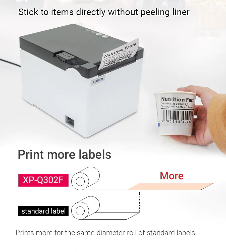 custom label maker with barcode print manufacturer for storage