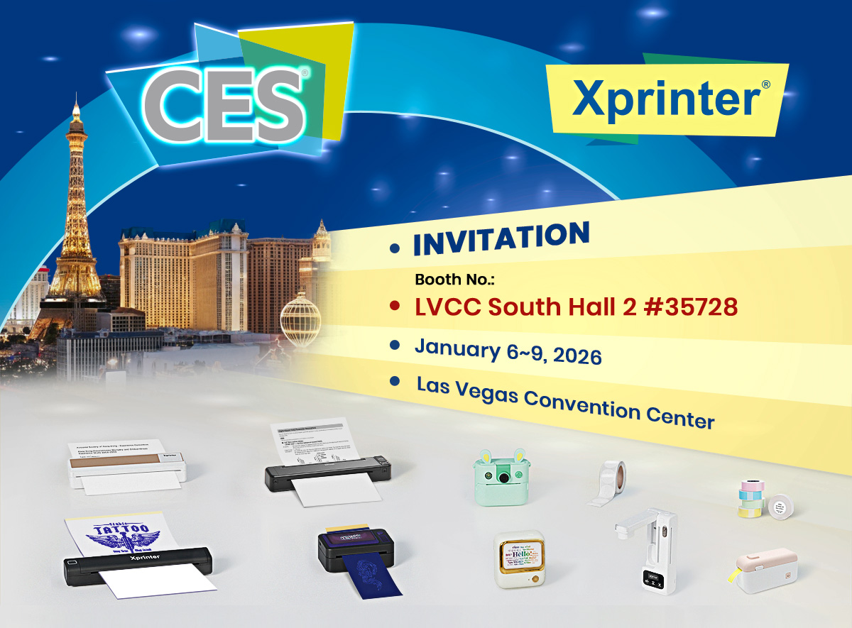 Xprinter at CES 2026: Redefine Printing Across Categories